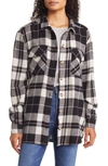 Beachlunchlounge Oversize Plaid Cotton Shirt In Oxford Plaid