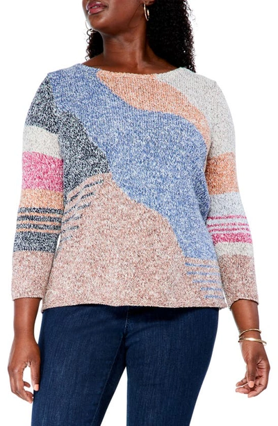Nic + Zoe Plus Orchard Stroll Sweater In Nocolor