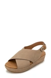 Gentle Souls By Kenneth Cole Lori Slingback Sandal In Mushroom