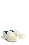 Camperlab Mil 1978 Leather Loafer In White