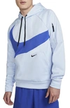 Nike Men's Therma-fit Pullover Fitness Hoodie In Blue