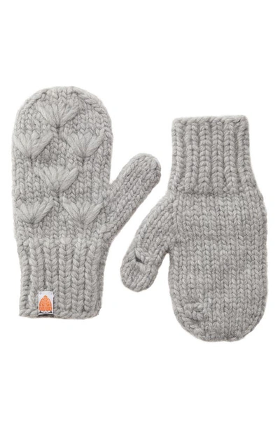 Sht That I Knit The Motley Merino Wool Mittens In Heather