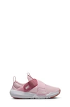 Nike Kids' Flex Advance Flyease Sneaker In Pink Foam/ White/ Pink
