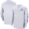 Nike White Florida Gators Heritage Max 90 Long Sleeve T-shirt In White