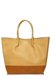 URBAN ORIGINALS REVENGE COLORBLOCK VEGAN LEATHER TOTE - BEIGE,37-0120