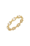 Bony Levy Varda Baguette Diamond Eternity Ring In 18k Yellow Gold