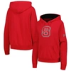 Stadium Athletic Red Nc State Wolfpack Big Logo Pullover Hoodie In Red