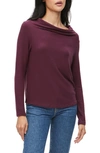 Michael Stars Harlow Cowl Neck Top In Auburn