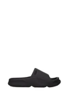 Heron Preston Slippers And Clogs Rubber In Black