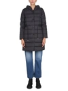 Woolrich Down Jacket "ellis" In Black