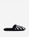 Dolce & Gabbana Cotton Terry Slippers In Multicolor