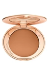 Charlotte Tilbury Airbrush Flawless Finish Setting Powder 4 Deep 0.28 oz / 8 G In 4 Deep Refillable