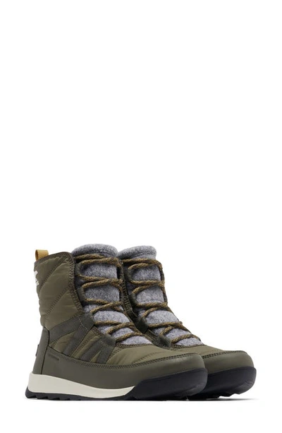 Sorel Whitney™ Ii Waterproof Winter Boot In Stone Green,black