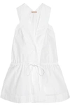 ALAÏA Cotton-poplin top