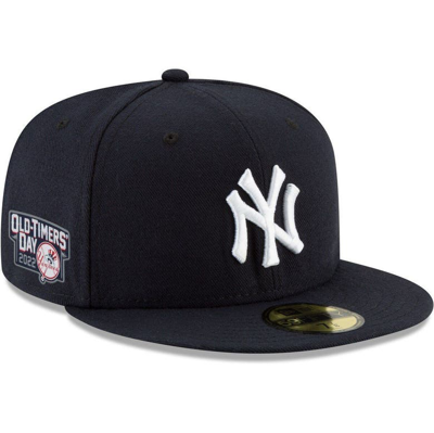 New Era Men's  Navy New York Yankees 2022 Old-timers' Day Authentic Collection On-field 59fifty Fitte