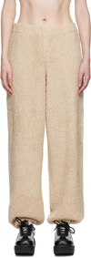 THEOPEN PRODUCT BEIGE WOOLLY LOUNGE PANTS