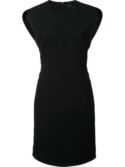 Alexander Wang Fitted Mini Dress In Black