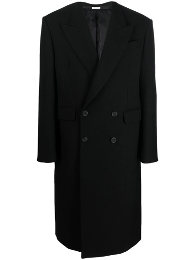 Alexander Mcqueen Harness Coat In Black