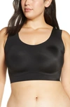 True & Co. True & Co . True Body Lift + Scoop Neck Wireless Bra In Black