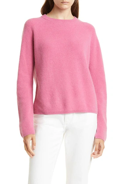 Nordstrom Signature Cashmere Crewneck Sweater In Pink