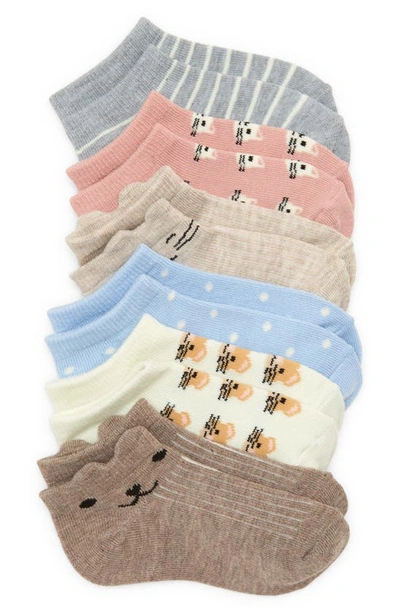 Tucker + Tate Kids' Assorted 6-pack Low Cut Socks In Tiny Pets Pack