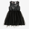 Souza Girls Black Witch Costume Dress In Black