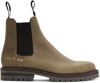 COMMON PROJECTS BROWN WINTER CHELSEA BOOTS