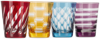 Polspotten Multicolor Tubular Tumbler Set In Multi