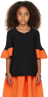 CFCL KIDS BLACK & ORANGE POTTERY KID 1 TOP