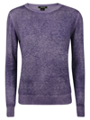 Avant Toi Sweater In Plum
