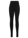 ALEXANDRE VAUTHIER VELVET LEGGINGS