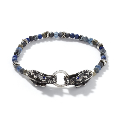 John Hardy Legends Naga Beaded Bracelet In Silver