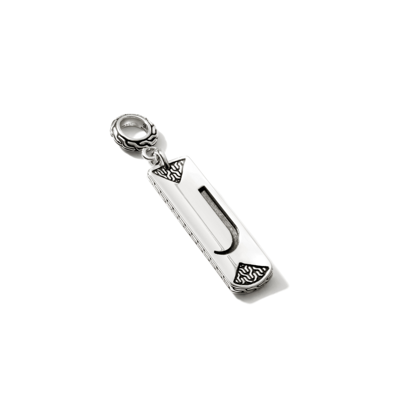 John Hardy Initial Amulet In Multicolor