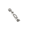 John Hardy Initial Amulet In Multicolor