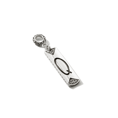 John Hardy Initial Amulet In Multicolor