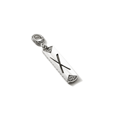 John Hardy Initial Amulet In Multicolor