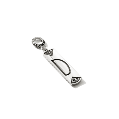 John Hardy Initial Amulet In Multicolor