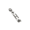 John Hardy Initial Amulet In Multicolor