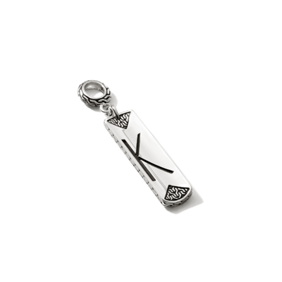 John Hardy Initial Amulet In Multicolor
