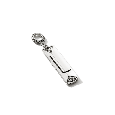 John Hardy Initial Amulet In Multicolor