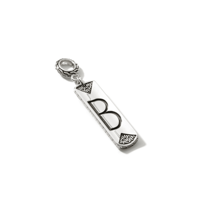 John Hardy Initial Amulet In Multicolor