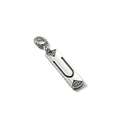 John Hardy U Initial Pendant In Multicolor