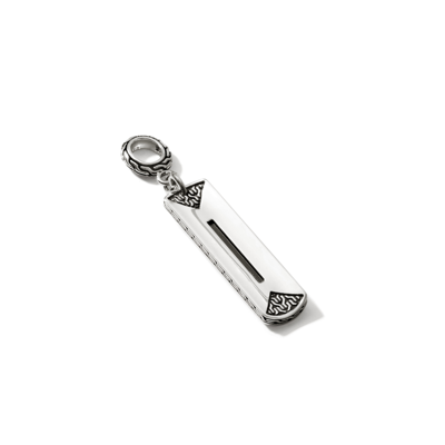 John Hardy Initial Amulet In Multicolor