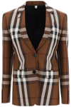 BURBERRY EXPLODED CHECK TWILL JACKET