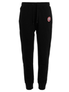 Canada Goose Joggers Elastic Waistband Side Pockets In Black