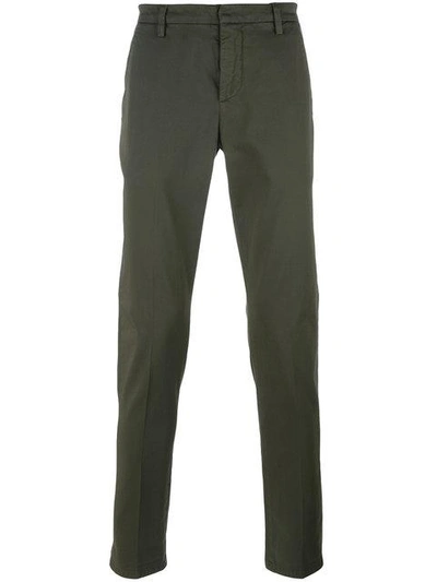 Dondup Micro Pattern Trousers - Green
