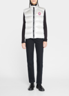 Canada Goose Crofton Quilted Recycled-nylon Vest In Silverbirch