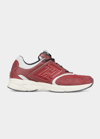 Fendi Men's Ff-logo Textile Runner Sneakers In Cordasandbeigbeig