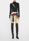 Monse Hook-and-eye Cutout Rib Sweater In Charcoal