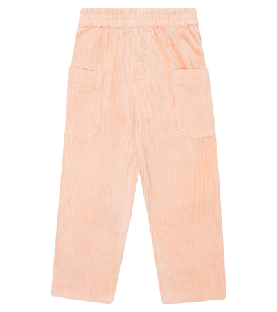 Molo Kids' Cotton Pants In Pink